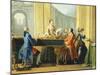 Allegory of Arts, Music, 1751-1752-Giuseppe Zocchi-Mounted Giclee Print