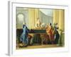 Allegory of Arts, Music, 1751-1752-Giuseppe Zocchi-Framed Giclee Print