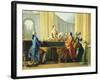 Allegory of Arts, Music, 1751-1752-Giuseppe Zocchi-Framed Giclee Print