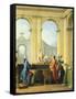 Allegory of Arts, Music, 1751-1752-Giuseppe Zocchi-Framed Stretched Canvas