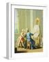 Allegory of Arts, Painting, 1751-1752-Giuseppe Zocchi-Framed Giclee Print