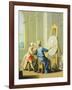 Allegory of Arts, Painting, 1751-1752-Giuseppe Zocchi-Framed Giclee Print