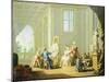 Allegory of Arts, Painting, 1751-1752-Giuseppe Zocchi-Mounted Giclee Print