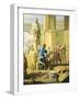Allegory of Arts, Sculpture, 1751-1752-Giuseppe Zocchi-Framed Giclee Print
