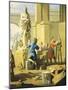 Allegory of Arts, Sculpture, 1751-1752-Giuseppe Zocchi-Mounted Giclee Print