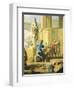 Allegory of Arts, Sculpture, 1751-1752-Giuseppe Zocchi-Framed Giclee Print