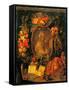 Allegory of Asia-Erasmus & Jan Quellinus II & Kessel I-Framed Stretched Canvas