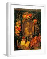 Allegory of Asia-Erasmus & Jan Quellinus II & Kessel I-Framed Art Print