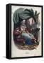 Allegory of Asia-Stefano Bianchetti-Framed Stretched Canvas