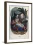 Allegory of Asia-Stefano Bianchetti-Framed Giclee Print