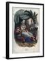 Allegory of Asia-Stefano Bianchetti-Framed Giclee Print