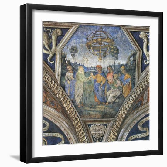 Allegory of Astrology, 1490S-Bernardino Pinturicchio-Framed Premium Giclee Print