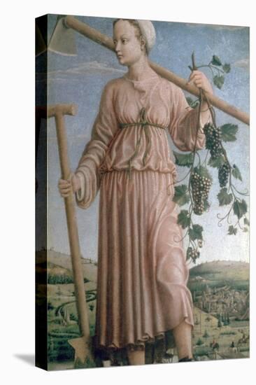 Allegory of Autumn, 15th Century-Francesco del Cossa-Stretched Canvas