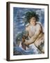 Allegory of Autumn, Detail of Frescoes-Girolamo Romanino-Framed Giclee Print