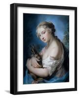 Allegory of Autumn-Rosalba Carriera-Framed Art Print