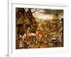 Allegory of Autumn-Pieter Brueghel the Younger-Framed Giclee Print