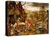 Allegory of Autumn-Pieter Brueghel the Younger-Stretched Canvas