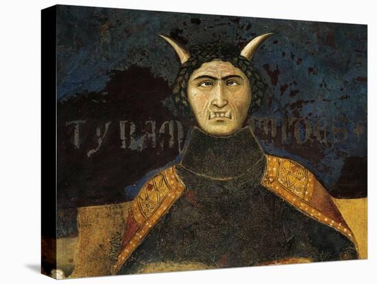 Allegory of Bad Government, Tyranny-Ambrogio Lorenzetti-Stretched Canvas