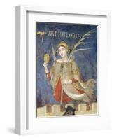 Allegory of Bad Government, Vainglory-Ambrogio Lorenzetti-Framed Giclee Print