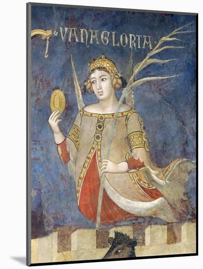 Allegory of Bad Government, Vainglory-Ambrogio Lorenzetti-Mounted Giclee Print