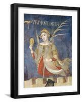 Allegory of Bad Government, Vainglory-Ambrogio Lorenzetti-Framed Giclee Print