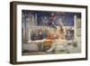 Allegory of Bad Government-Ambrogio Lorenzetti-Framed Premium Giclee Print