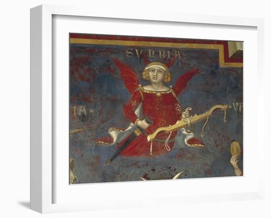 Allegory of Bad Government-Ambrogio Lorenzetti-Framed Giclee Print