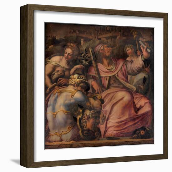 Allegory of Certaldo, 1563-1565-Giorgio Vasari-Framed Giclee Print