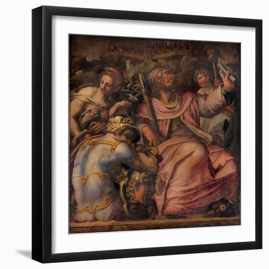 Allegory of Certaldo, 1563-1565-Giorgio Vasari-Framed Giclee Print