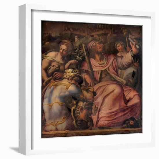 Allegory of Certaldo, 1563-1565-Giorgio Vasari-Framed Giclee Print