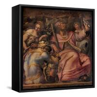 Allegory of Certaldo, 1563-1565-Giorgio Vasari-Framed Stretched Canvas