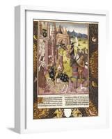 Allegory of Charlemagne's Reign-Antoine Verard-Framed Art Print