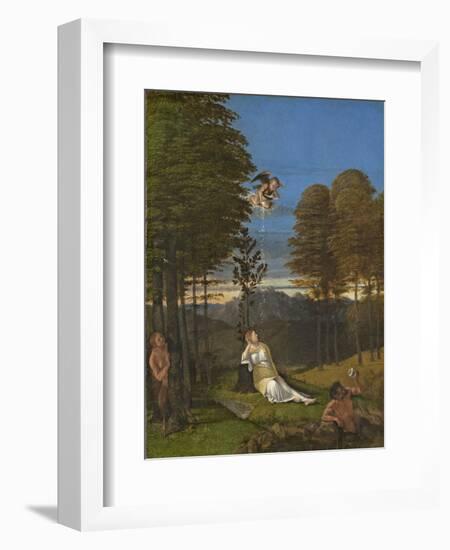 Allegory of Chastity, C. 1505-Lorenzo Lotto-Framed Giclee Print