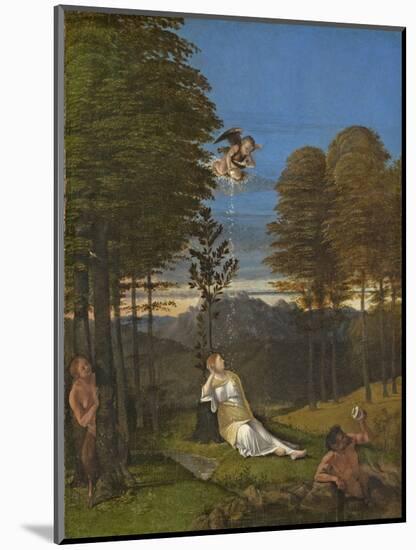 Allegory of Chastity, C. 1505-Lorenzo Lotto-Mounted Giclee Print