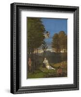 Allegory of Chastity, C. 1505-Lorenzo Lotto-Framed Giclee Print