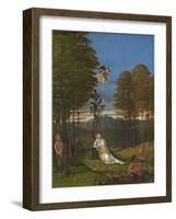 Allegory of Chastity, C. 1505-Lorenzo Lotto-Framed Giclee Print