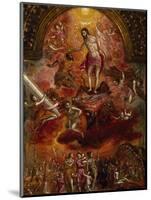 Allegory of Christian Knight, Back of Portable Altar-El Greco-Mounted Giclee Print