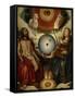 Allegory of Christianity-Jan Provost-Framed Stretched Canvas