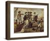 Allegory of Coalition of Allied Powers for Peace In-null-Framed Giclee Print