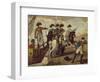 Allegory of Coalition of Allied Powers for Peace In-null-Framed Giclee Print