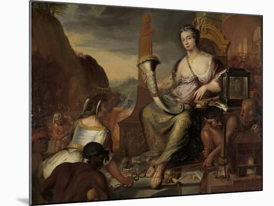 Allegory of Coinage-Romeyn De Hooghe-Mounted Art Print