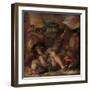 Allegory of Colle Val D'Elsa and San Gimignano, 1563-1565-Giorgio Vasari-Framed Giclee Print