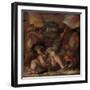 Allegory of Colle Val D'Elsa and San Gimignano, 1563-1565-Giorgio Vasari-Framed Giclee Print