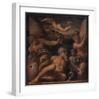 Allegory of Cortona and Montepulciano, 1563-1565-Giorgio Vasari-Framed Giclee Print