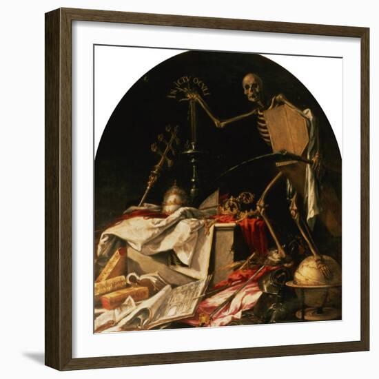 Allegory of Death: in Ictu Oculi-Juan de Valdes Leal-Framed Giclee Print