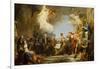 Allegory of Declaration of Human Rights, 1790-Jean-Baptiste Regnault-Framed Giclee Print