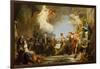 Allegory of Declaration of Human Rights, 1790-Jean-Baptiste Regnault-Framed Giclee Print