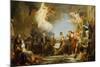 Allegory of Declaration of Human Rights, 1790-Jean-Baptiste Regnault-Mounted Giclee Print