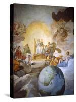 Allegory of Divine Wisdom, 1629-33-Andrea Sacchi-Stretched Canvas