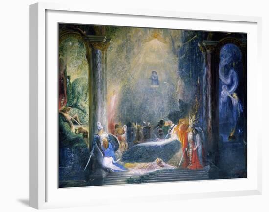 Allegory of Dramas-Richard Wilson-Framed Giclee Print